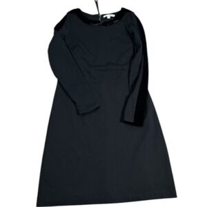 Boden Black Long Sleeve Dress